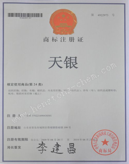 中文注册商标